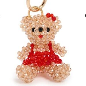Keychain bear beaded!